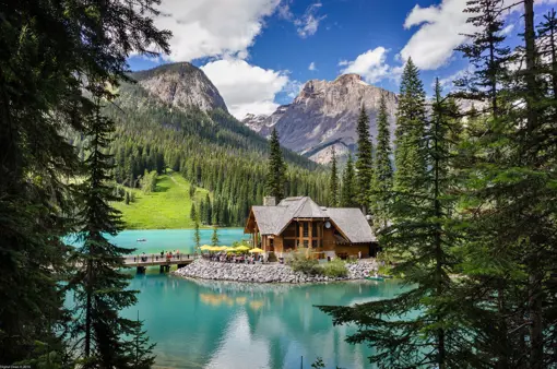 Canada British Columbia Emerald Lake Lodge