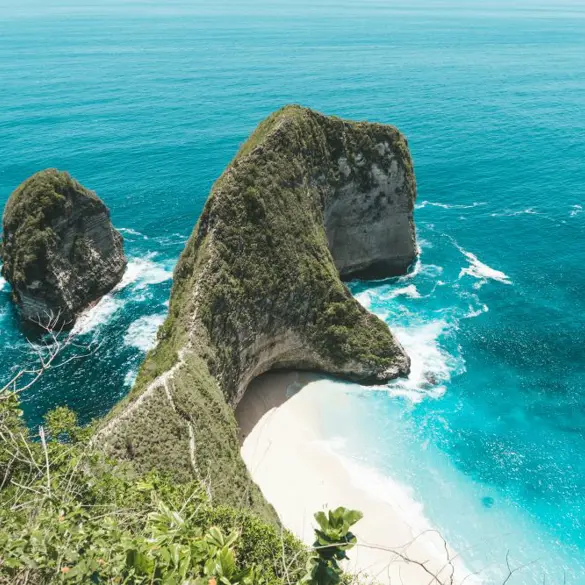Nusa Penida Kelingking Strandudsigt