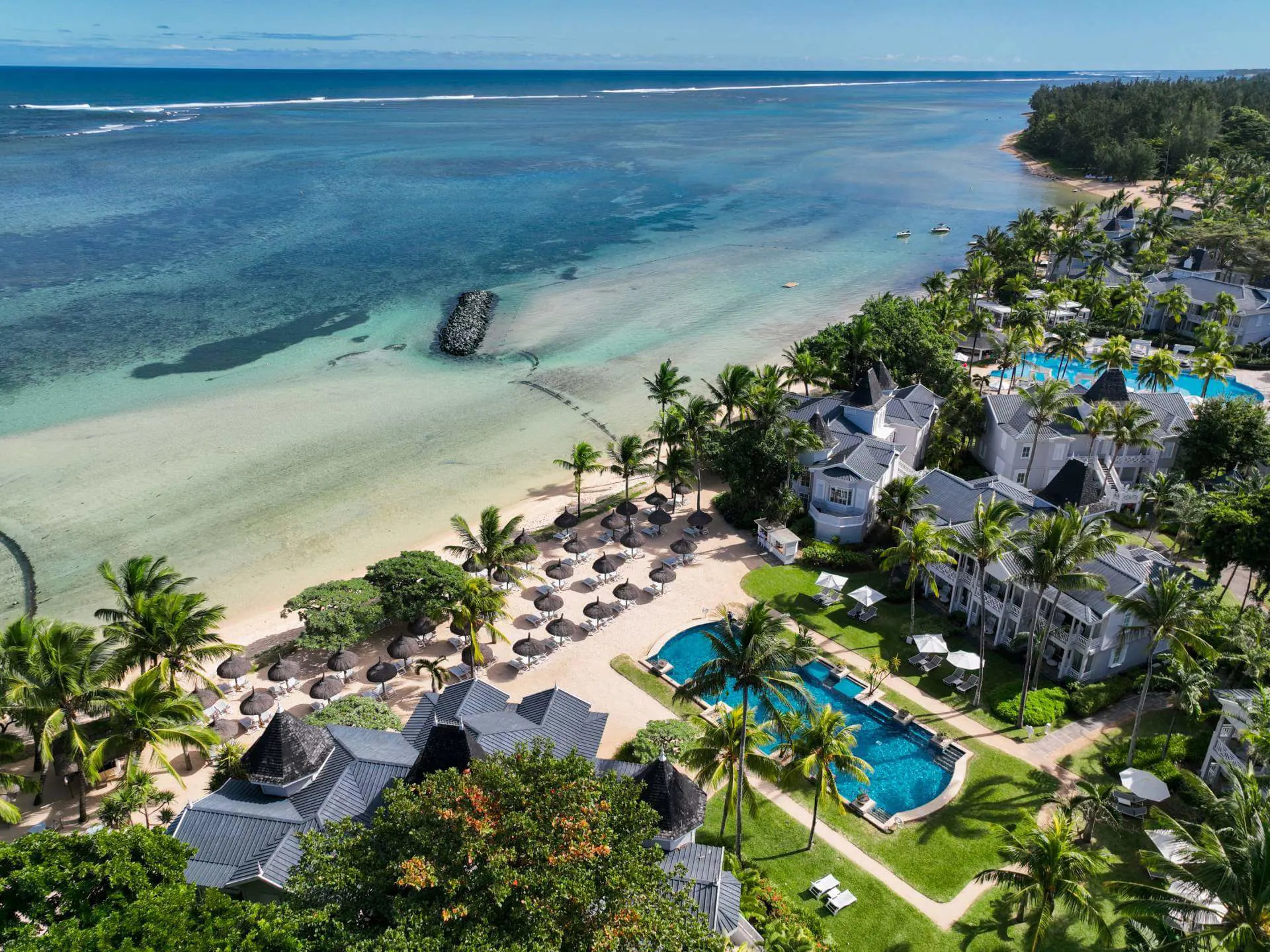 Heritage Le Telfair Aerial Seaview