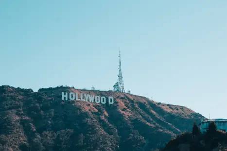 Hollywood-skiltet i Los Angeles, Californien