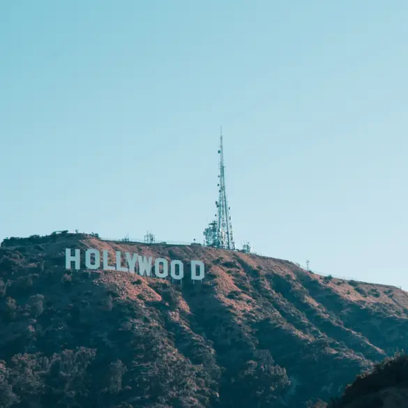 Hollywood-skiltet i Los Angeles, Californien