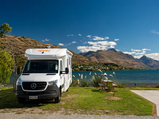 Euro Quest-autocamper i New Zealand