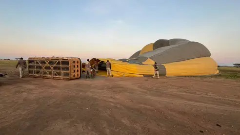 Ballonsafari i Tarangire eller Serengeti