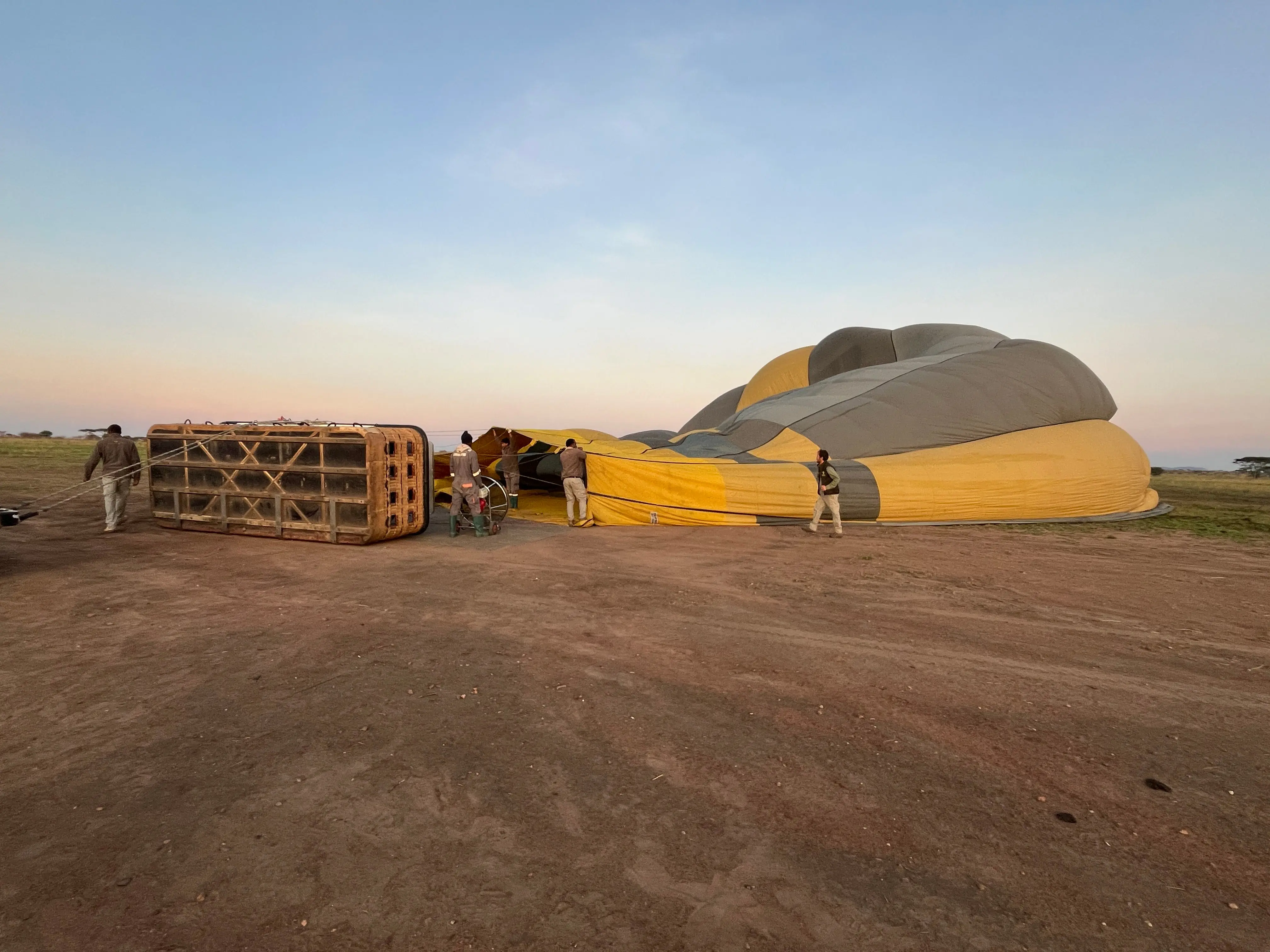 Ballonsafari i Tarangire eller Serengeti