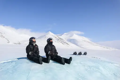 HURTIGRUTEN SVALBARD WILDERNESS SAFARI ELECTRIC SNOWMOBILE PHOTO EVELINE LUNDE 1831 21251234 Photo Eveline Lunde