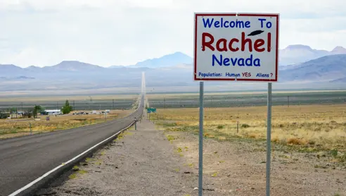 Area 51 udflugt fra Las Vegas USA