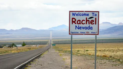 Area 51 udflugt fra Las Vegas USA
