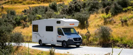 Euro Deluxe-autocamper fra Apollo i New Zealand