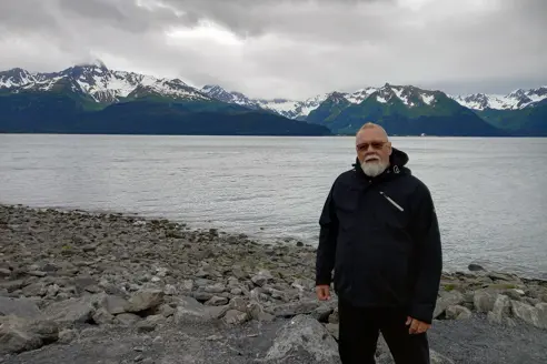 Jan på rejse i Alaska