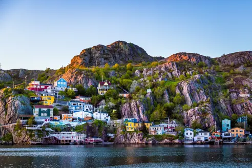 Huse i  St. John i Newfoundland, Canada