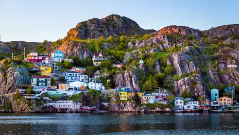 Huse i St. John i Newfoundland, Canada