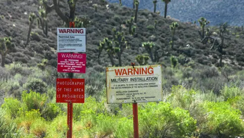 Area 51 udflugt fra Las Vegas USA