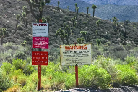 Area 51 udflugt fra Las Vegas USA