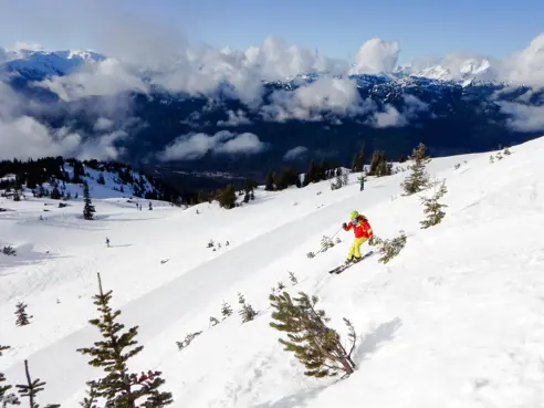 Skiløber i Whistler 