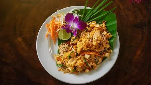 Lokalt madmarked og madlavning i Chiang Mai i Thailand