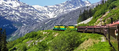 Rejseplan Alaska Skagway Yukon Railroad