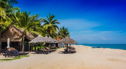 Strand i Vietnam - Cua Dai Beach