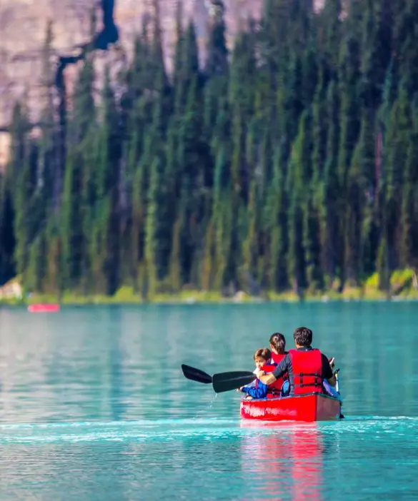 Inspiration Canada Banff Sightseeing Kajak