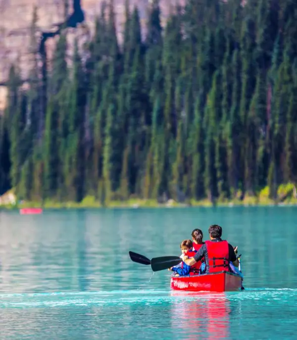 Inspiration Canada Banff Sightseeing Kajak