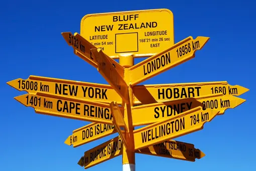 Rejser til New Zealand