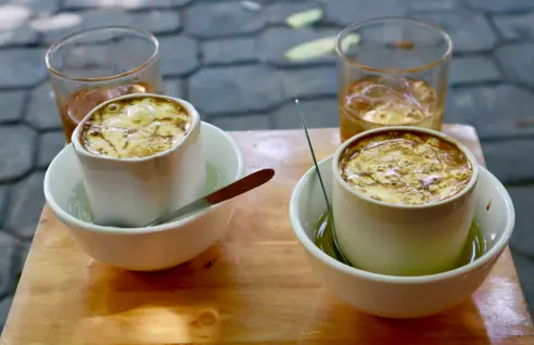 Egg coffee Hanoi Vietnam