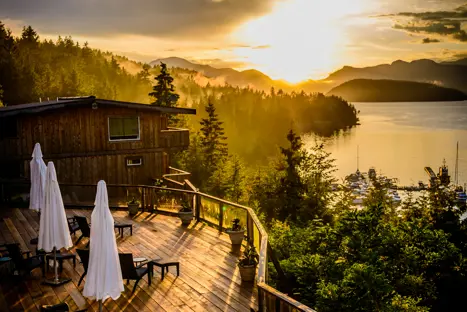Canada British Columbia West Coast Wilderness Lodge