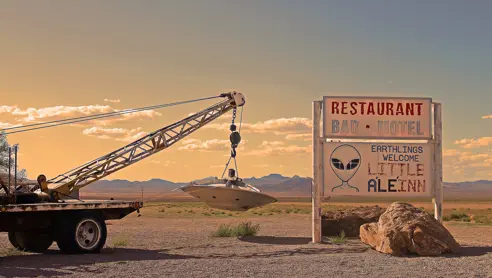 Area 51 udflugt fra Las Vegas USA