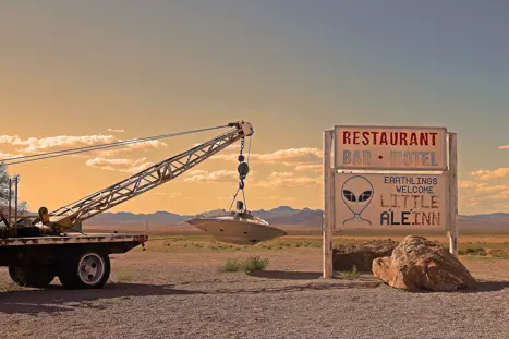 Area 51 udflugt fra Las Vegas USA