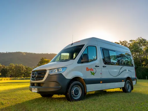 Britz Voyager-autocamper i Australien