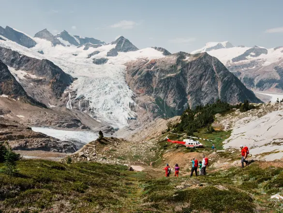 CMH Heli Hiking Rocky Mountains Canada