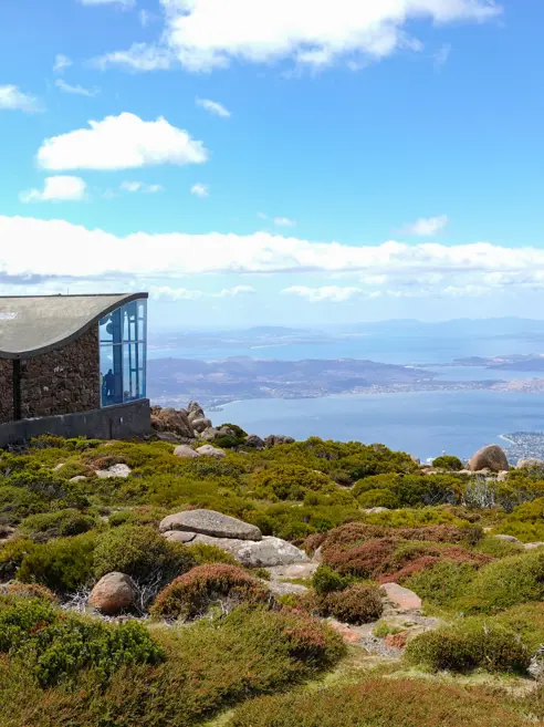 Tasmanien Hobart Mount Wellington