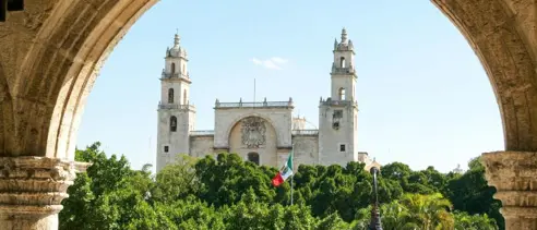 Rejseplan Mexico Merida Cathedral