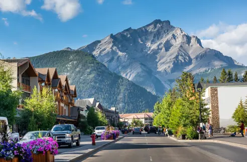 Oplev Banff på kør-selv turen i det vestlige Canada