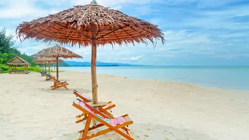Strand- og badeferie på Koh Kho Khao i Thailand