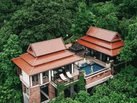 Hillside Oceanview Pool Villa 1 Bedroom Exterior
