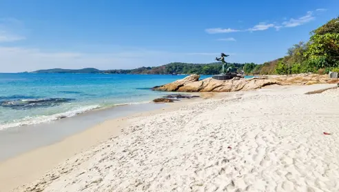 Strand- og badeferie på Koh Samet på rundrejsen i Thailand