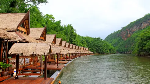 Thailand Floating Resort River Kwai Tour