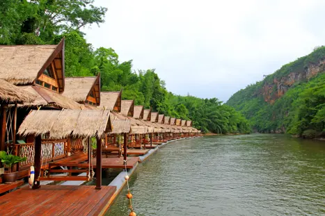 Thailand Floating Resort River Kwai Tour