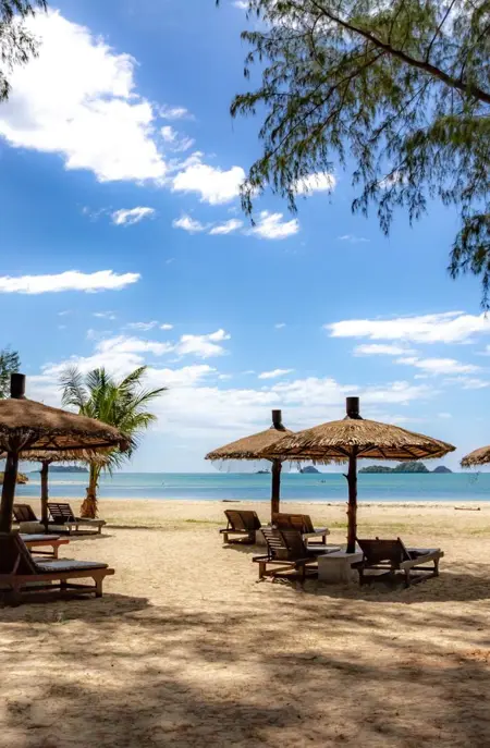 Badeferie på Koh Chang i Thailand
