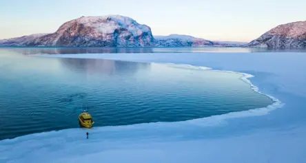Isfjord Drone Januar 4 Of 18