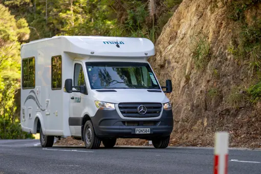 Maui Cascade autocamper i New Zealand