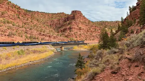 Togrejser i USA med Rocky Mountaineer