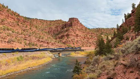 Togrejser i USA med Rocky Mountaineer