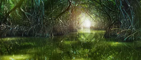 Rejseplan Mexico Celestun Mangrove Forest