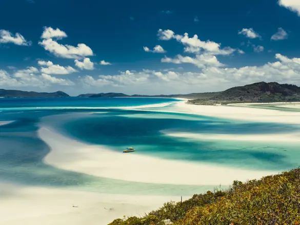Australien Queensland Whitehaven Beach