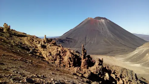 Tongariro Crossing hike i New Zealand