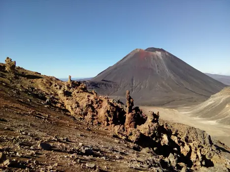 Tongariro Crossing hike i New Zealand