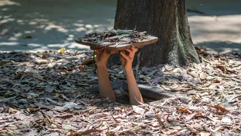 Cu Chi tunneler Vietnam