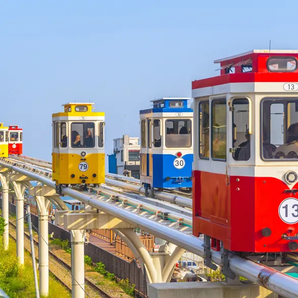 Haeundae Sky Capsules i Busan i Sydkorea