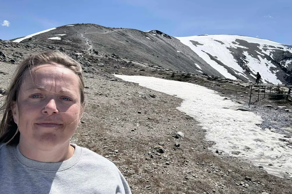 Mille og familien på rejse i autocamper i Canada